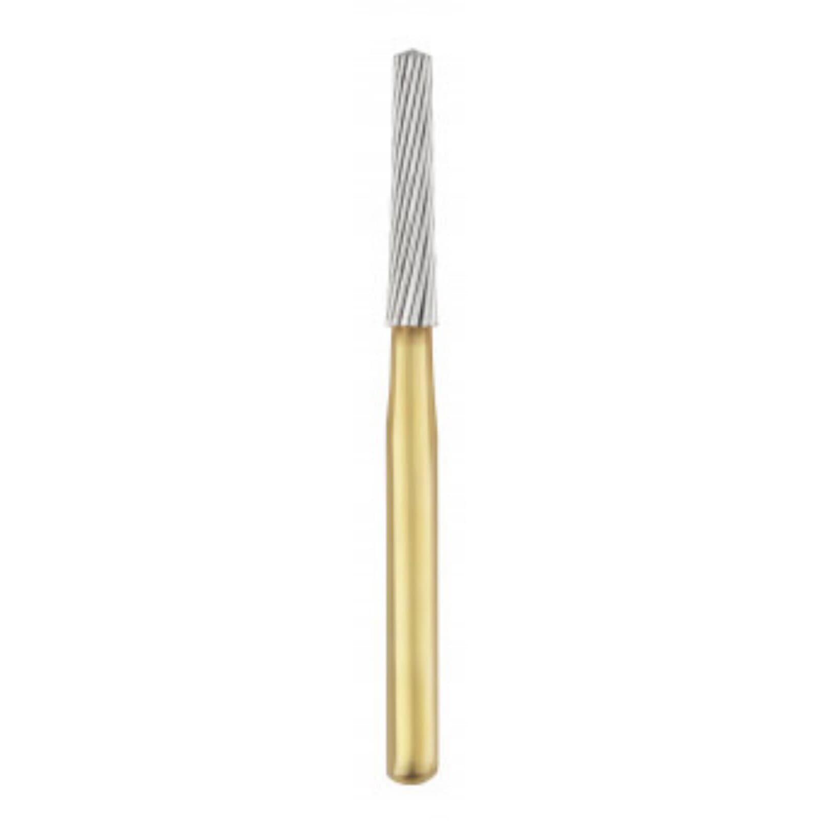 SS White Trimming & Finishing Carbide Bur, 20-Blade, Tapered Fissure, Pointed End, Friction Grip, Size #8878, 5/Pkg thumbnail 2