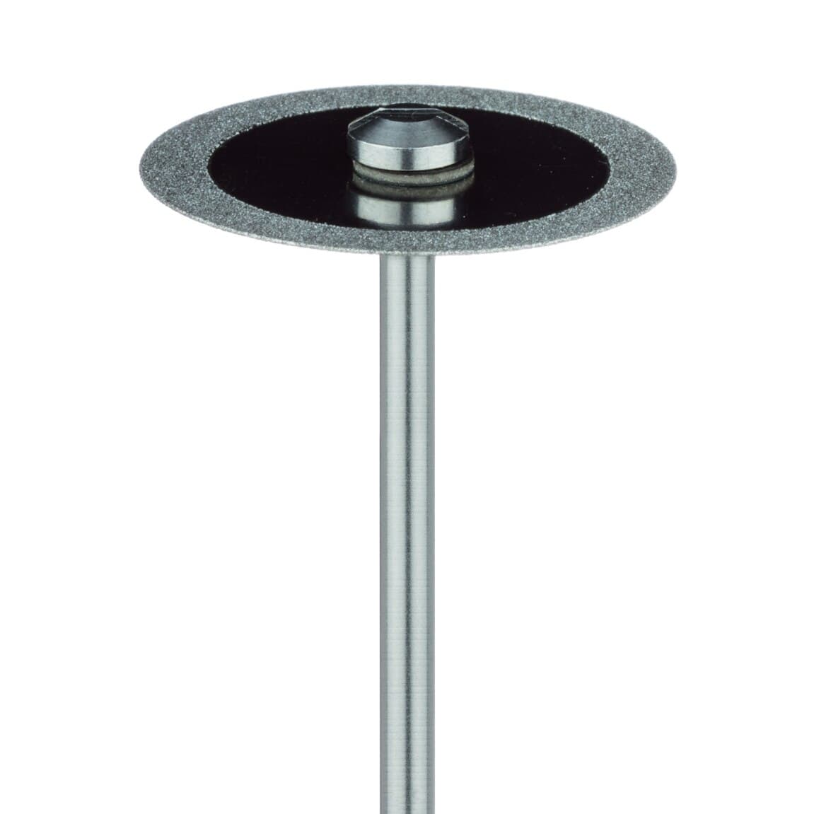 Meisinger 935DF-220-HP Multi-Use Diamond Disc, Double-Sided Edge, Fine Grit, 22 mm, Red, Handpiece, 1/Pk thumbnail 3