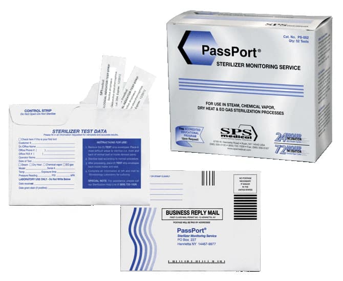 PassPort Sterilizer Monitoring Service, Mail-In Biological Indicators, 12/Box, PS-012 thumbnail 9
