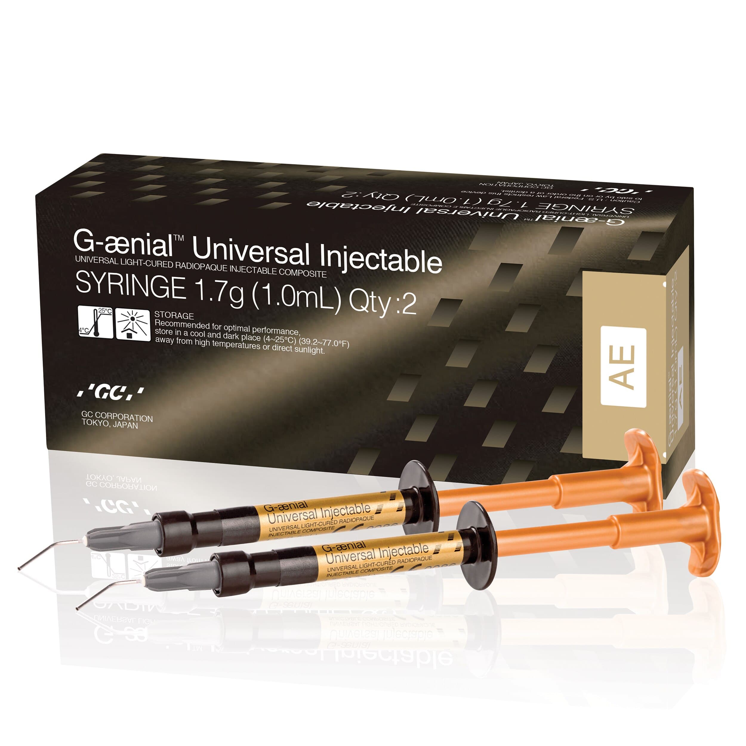 G-aenial Universal Injectable Composite Syringe, Shade AE, 1.7 g (1.0 mL), 2/Pkg, 012377 thumbnail 8