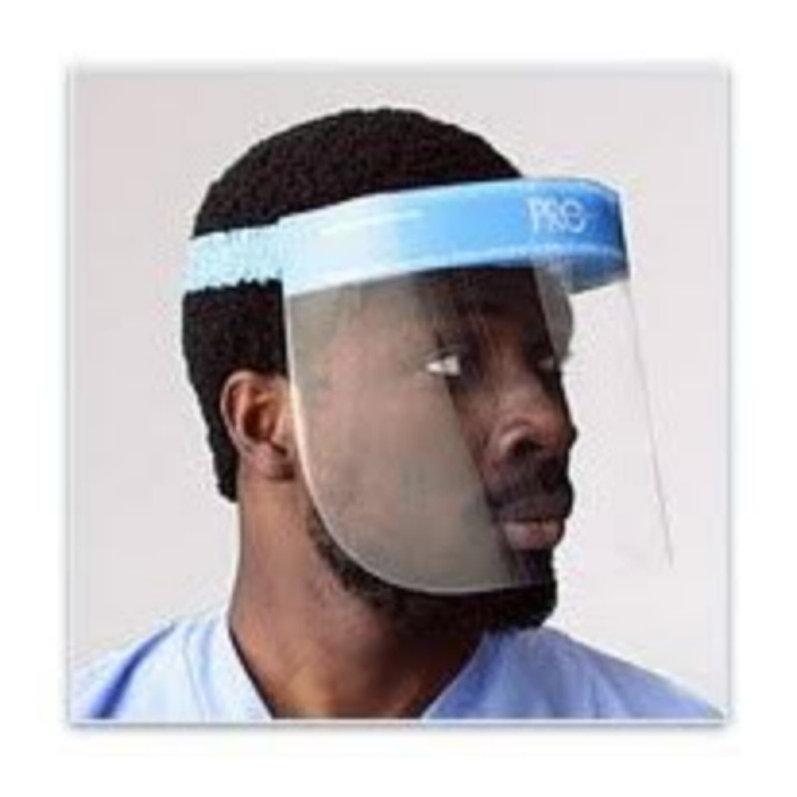 ProGear Loupe Saver Face Shield with Headlight Cut-Out, Foam Headpiece, Elastic Headband, 24/Box, FM89011 thumbnail 8