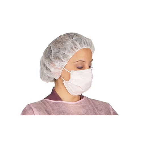 SafeBasics Bouffant Caps, 24", Blue, Latex-Free, 100/Box, 8004 thumbnail 5