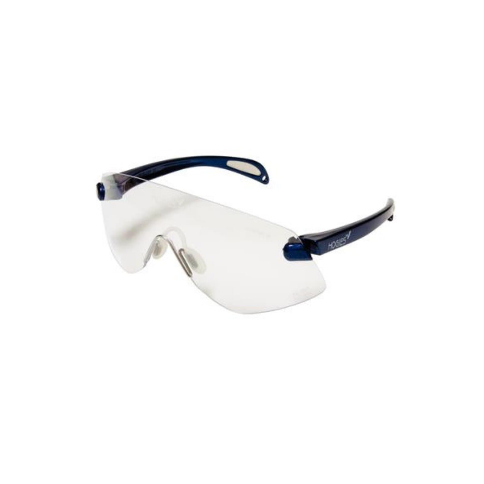 Hager Outback Protective Eyewear, Clear Lens, Blue Frame, One Size Fits All, 100706 thumbnail 11