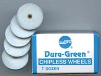 Shofu Green Chipless Wheel #7, Unmounted, Silicone Carbide, 1.7 mm Thickness, 12/Box, ISO #190 (0455) thumbnail 7