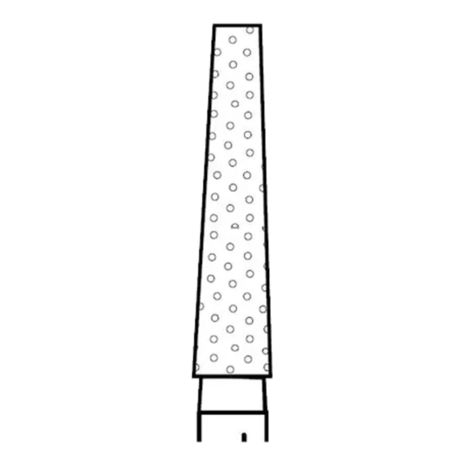 Two Striper Diamond Bur, FG, Flat-End Taper, 703.8, Fine, Red, 1.8 mm Major/1.2 mm Minor, 8 mm Length, 5/Pk, 2015375 thumbnail 3