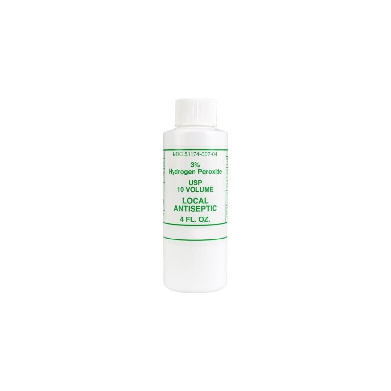 Hydrogen Peroxide 3% Solution, 4 oz Bottle, 24/Case - Hydrogen Peroxide 3% 4oz 24/Cs - Image 1