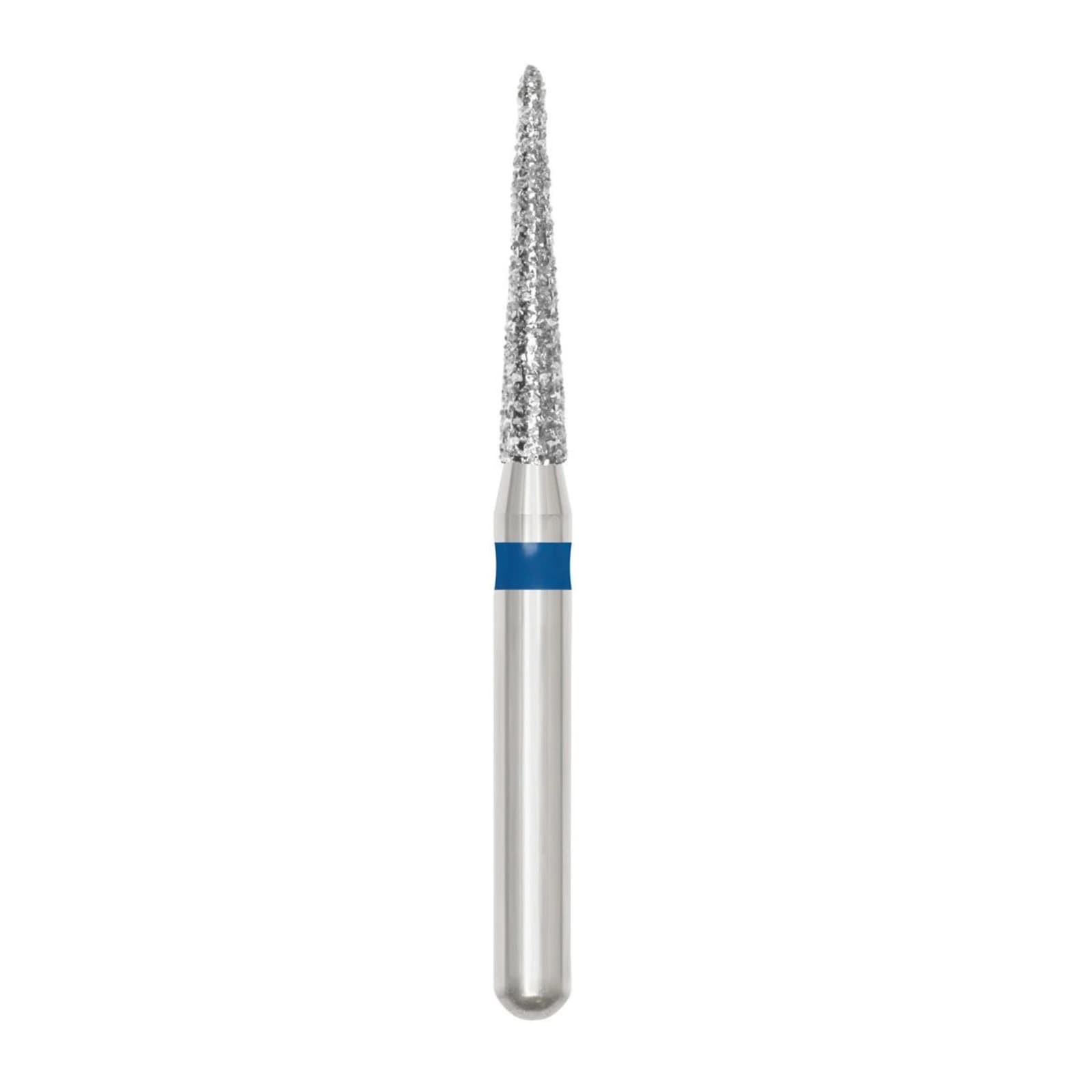 SS White Revelation Diamond Bur 858-014M-S, Friction Grip Short Shank, Medium Needle, 5/Pk thumbnail 2