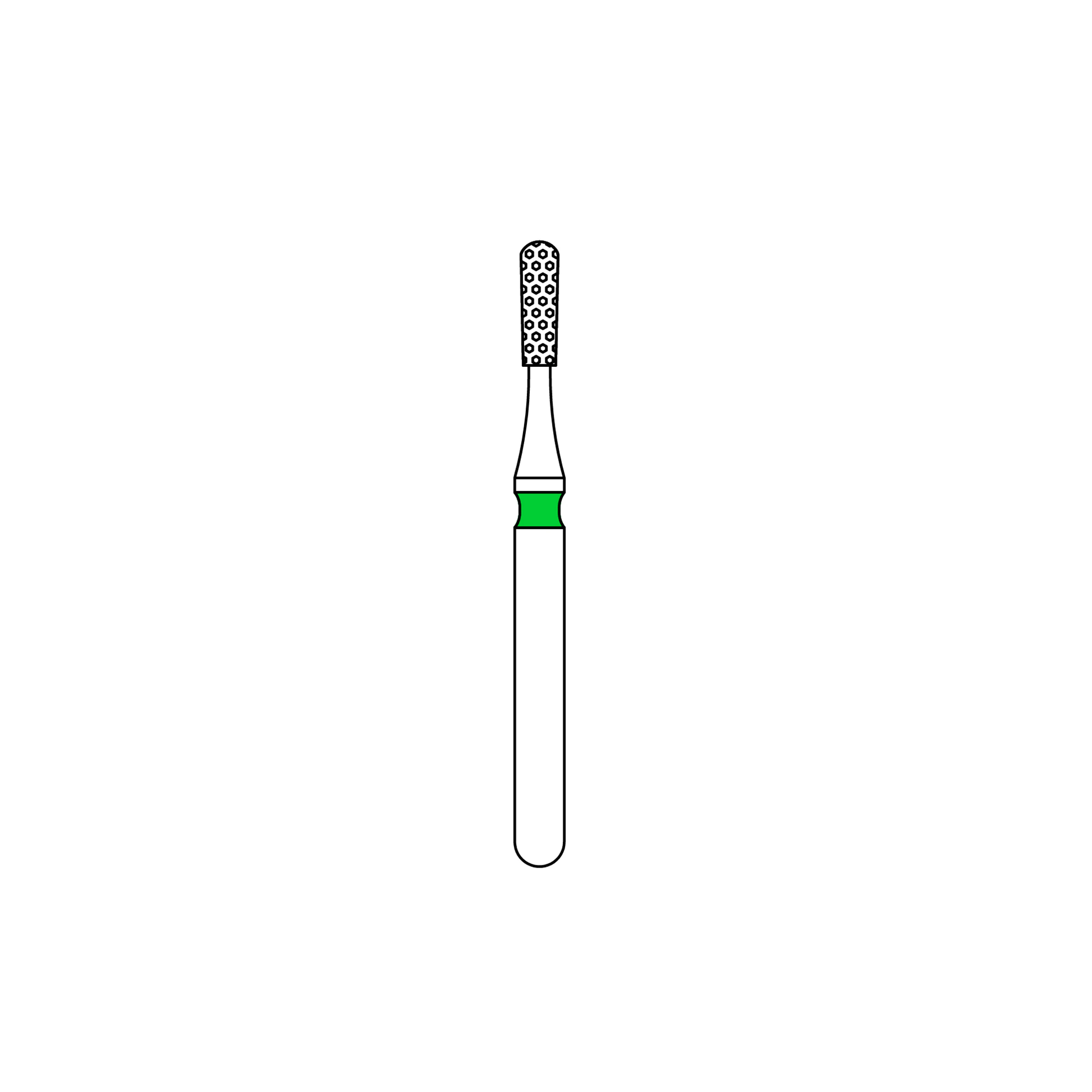 PRIVA Diamond Burs FG 830L-012C, 5/Pk - PRIVA Diamond Burs FG 830L-012C 5/Pk - Image 1