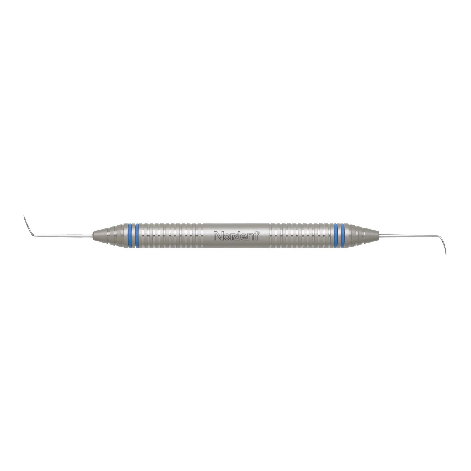 Nordent Explorer DE #3 Double-Ended with DuraLite ColorRings Handle, Stainless Steel - Explorers - Double-Ended - #3 - DuraLite&reg; ColorRings - Image 1