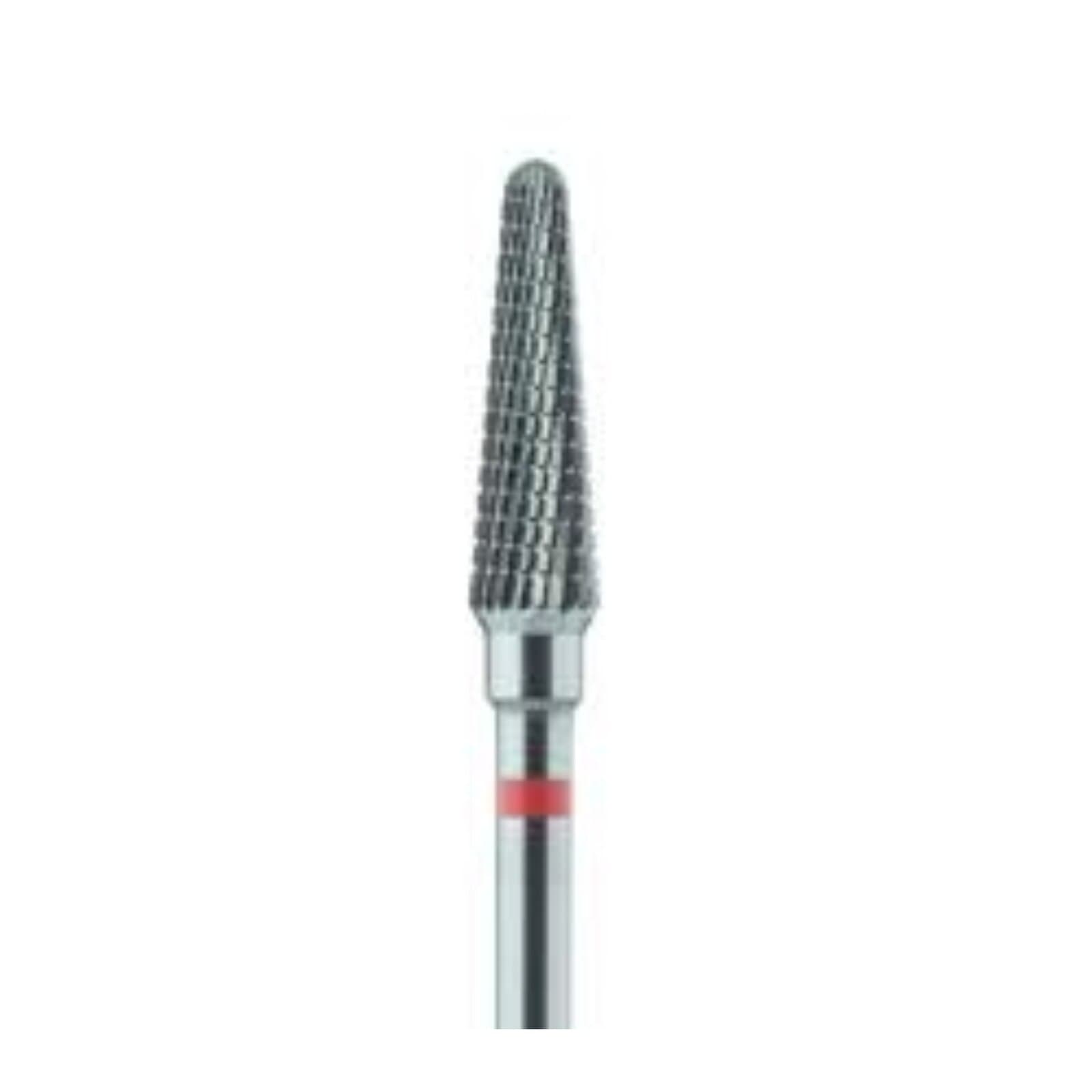Meisinger HM79FQ-040 Lab Carbide Bur, Fine Q-Cut, Cross Cut, Round End Tapered Fissure, 4.0 mm, HP, 1 Each thumbnail 2