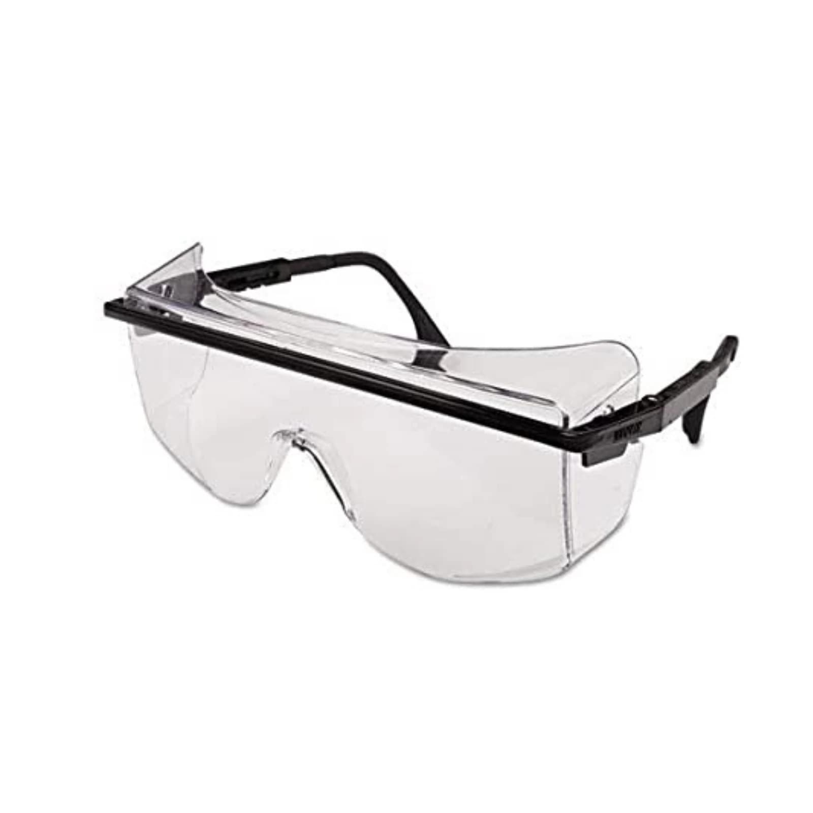 Uvex Astro 3000S Slim Protective Eyewear, Clear Lens, Black Frame - Uvex Astro 3000S Clear Lens Black - Image 1
