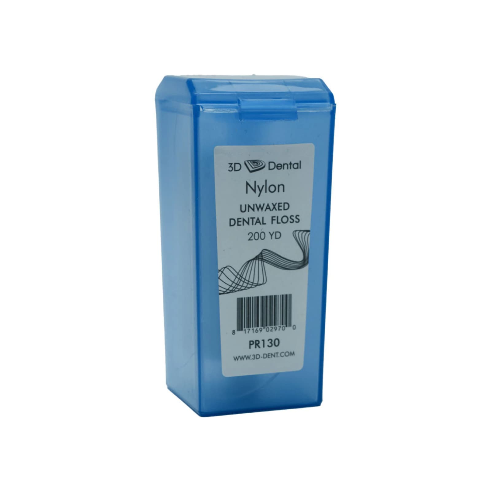 3D Dental Unwaxed Nylon Dental Floss Refill, 200 yds, 1/Pk, PR130 thumbnail 7