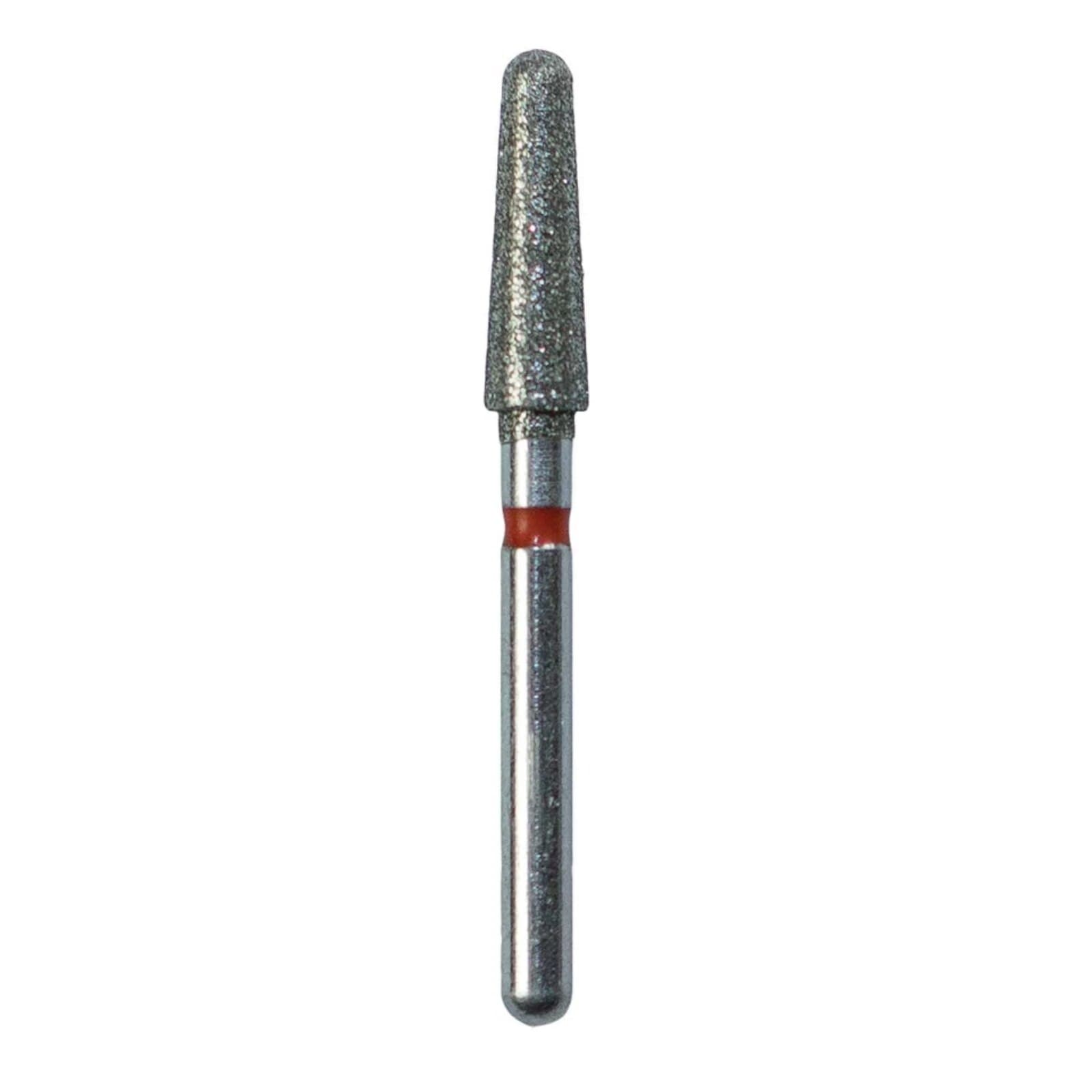 Kerr SimpliCut Single-Use Sterile Diamond Bur, Round End Taper, Fine Grit, Friction Grip, 25/Pkg, F856-025-D thumbnail 2