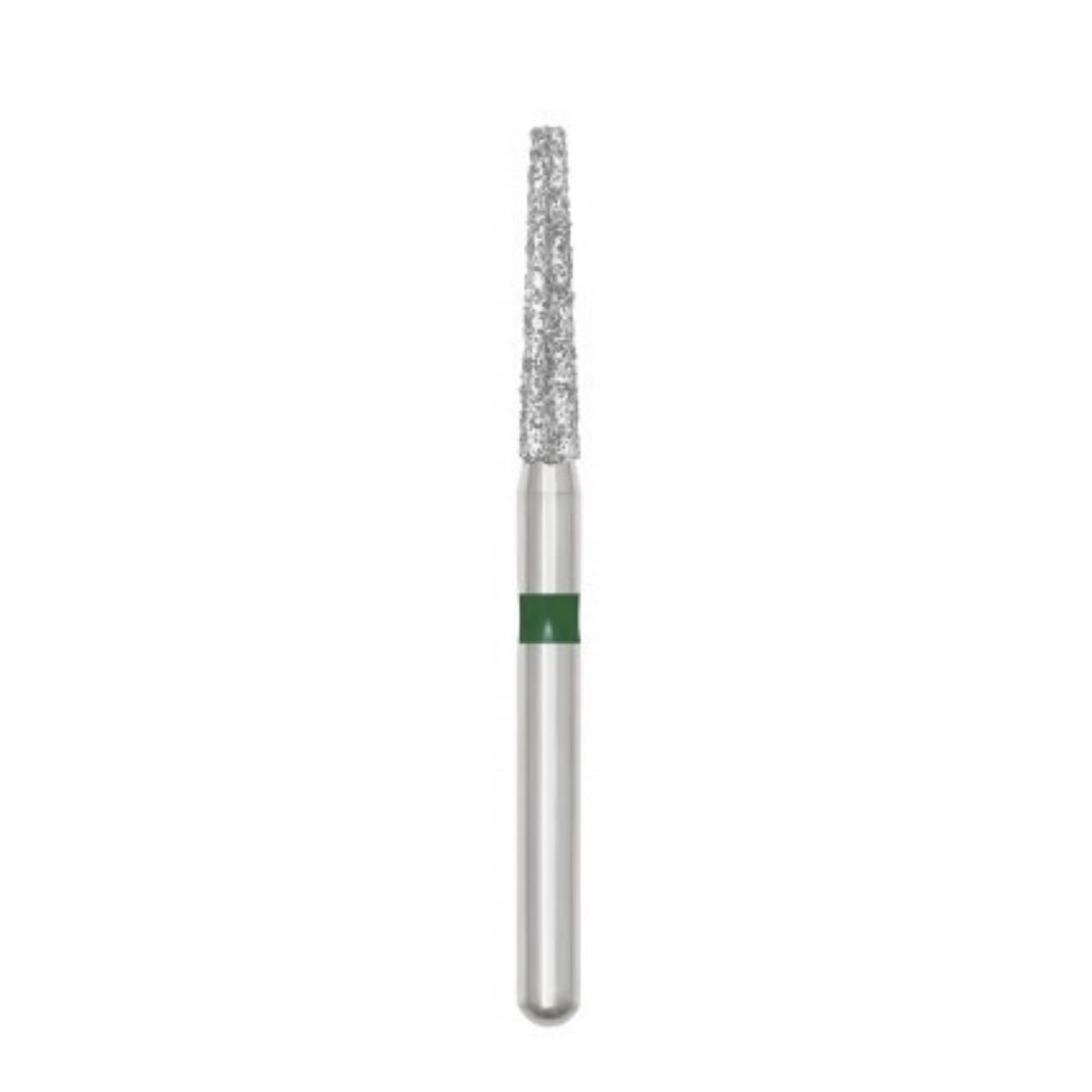 SS White Revelation Diamond Bur 847-016C, Coarse, Flat End Cone, Friction Grip, 1.6 mm Diameter, 5/Pk thumbnail 2
