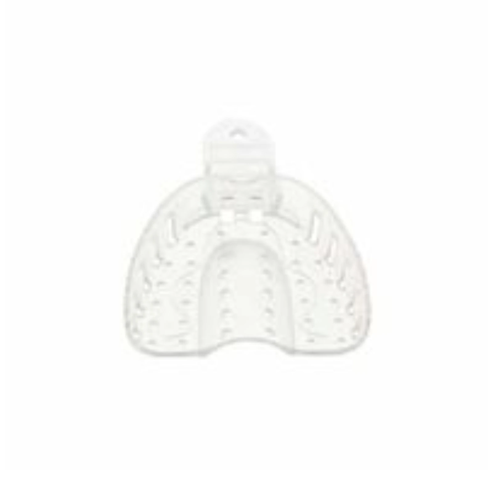 Plasdent Excellent-Crystal Perforated Impression Trays, #5 Small Upper, Clear, 12/Pk, ITC-SU thumbnail 3