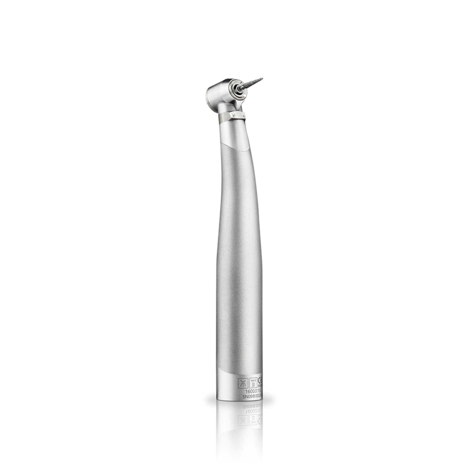 Bien Air Prestige L High Speed Air Handpiece, Small Contra Angle, Push Button Autochuck, Triple Spray, Halogen Light, 335,000 rpm - Prestige High Speed Air Handpieces – Small, Contra Angle, Autochuck Push Button, Triple Spray - Prestige L – Halogen Light - Image 1