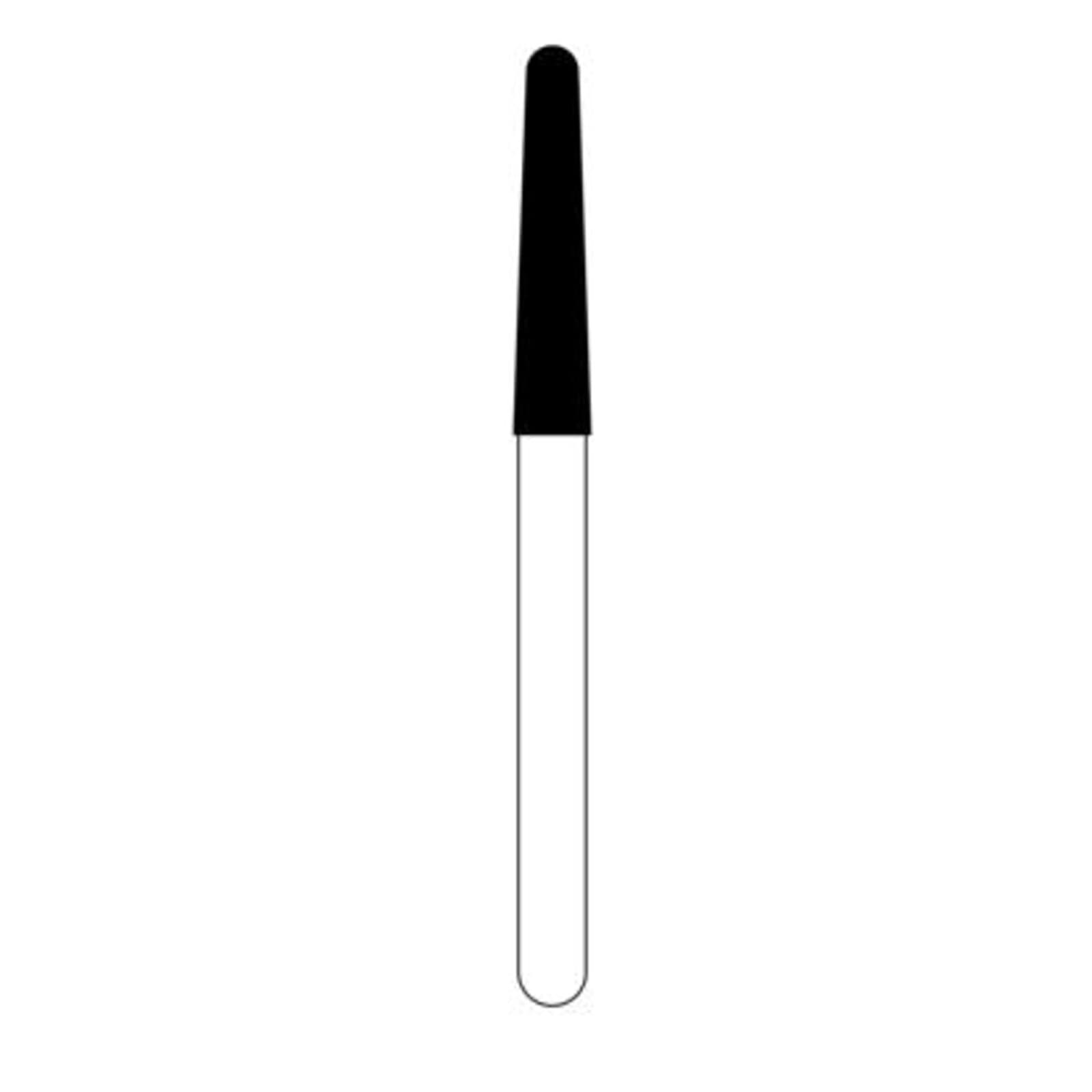 Kerr SimpliCut Single-Use Sterile Diamond Bur, Coarse Grit, Round End Taper, Friction Grip, #C856L-018-D, 25/Pack thumbnail 2