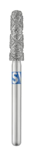 Piranha 2X Diamond Burs, FG, Round End Taper, # 856-024, 2.4 mm, Medium, Blue, 5/Pk, 856-024-2X thumbnail 3