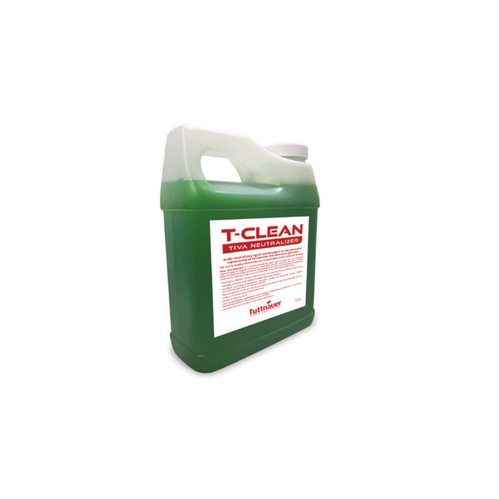 Tuttnauer T-Clean TIVA Neutralizer, 1 Liter Bottle - T-Clean Tiva Neutralizer - 1 Liter Bottle - Image 1