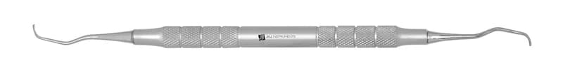 House Brand Gracey Curette #1/2 Double-Ended with Hollow Core Handle - Curette Gracey DE #1/2 Hollow - Image 1