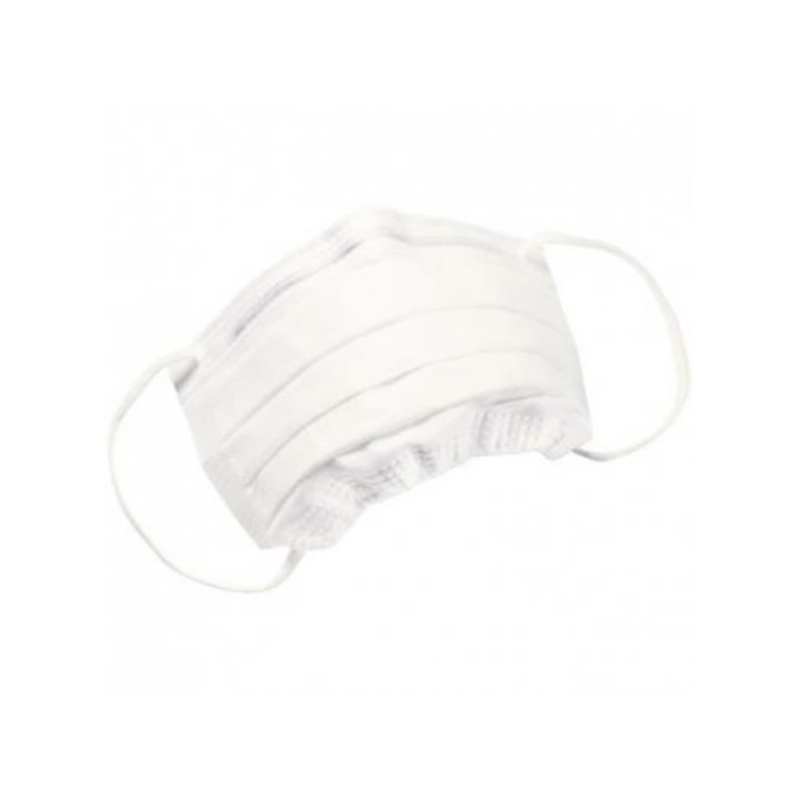 Sultan Com-Fit Plush Natural Fit Masks, ASTM Level 2, White, 40/Box, 20356 thumbnail 2