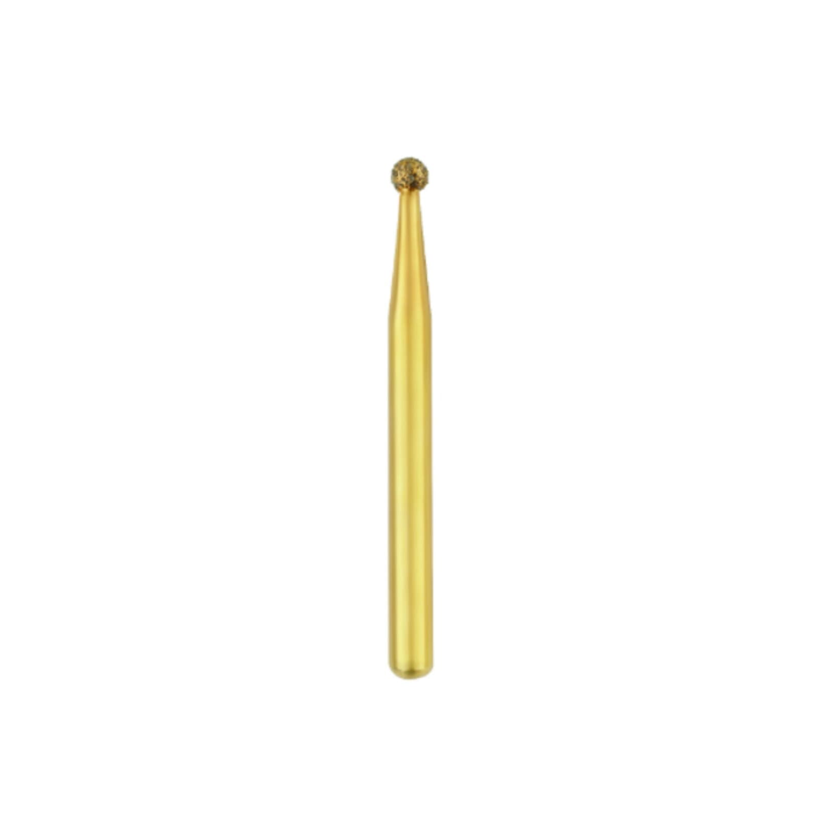 Great White Z Diamond Bur, FG, Round, #801-014, 1.4 mm, Medium Grit, 5/Pk thumbnail 3