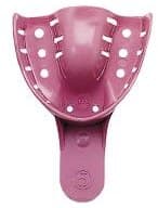 Sultan Dentray II Perforated Edentulous Impression Tray #5P Small Upper, Pink, 12/Box, 33055 thumbnail 2
