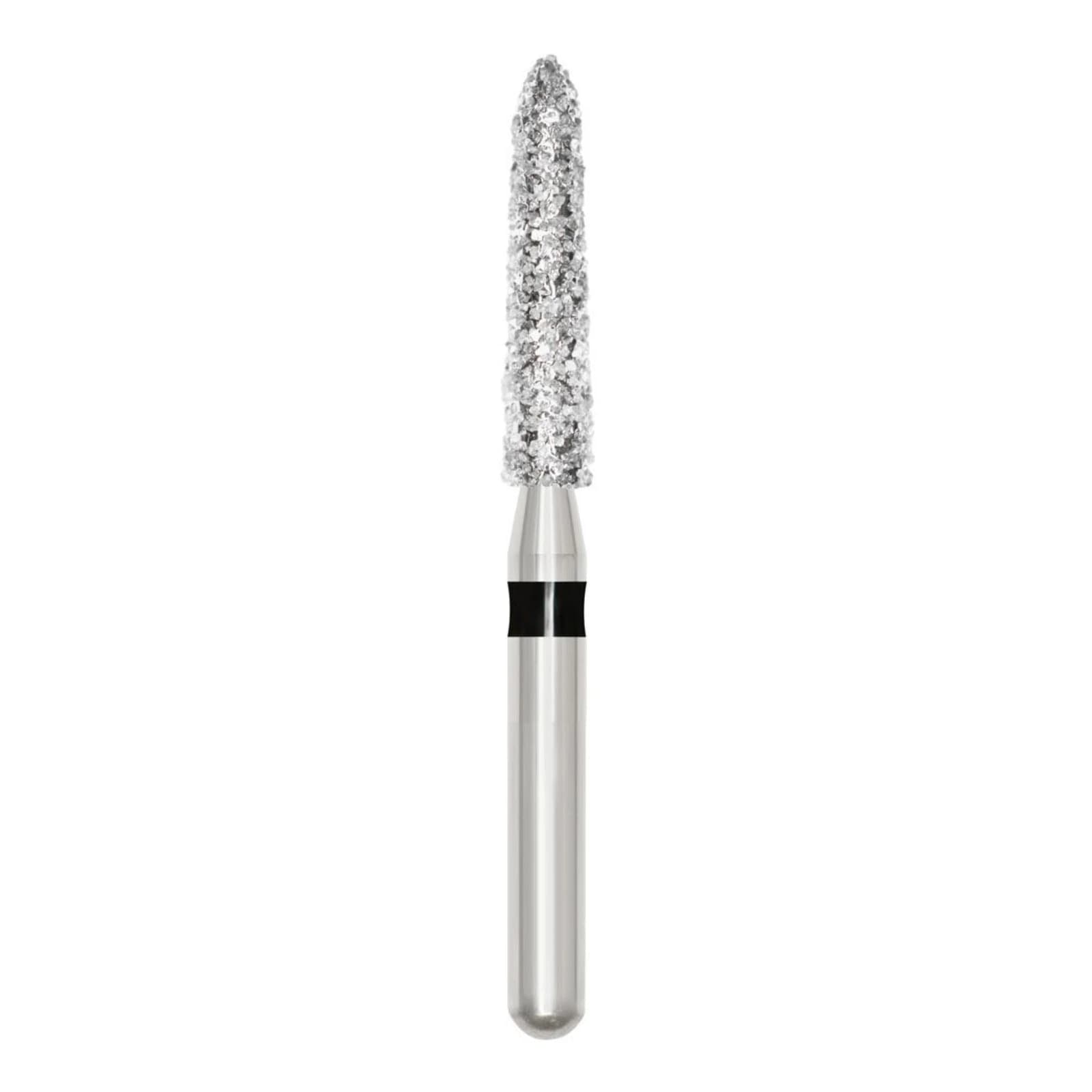 SS White Revelation Diamond Bur 878K-018SC-S, Friction Grip, Super Coarse, Curettage Modified Chamfer, Short Shank, 5/Pk, 91369-5 thumbnail 2