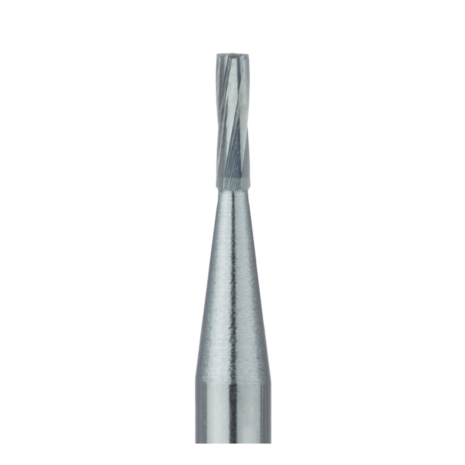 Meisinger HM21-010-RA Tungsten Carbide Bur, #57 Straight Fissure, Right Angle, 1.0mm, 5/Pk thumbnail 2