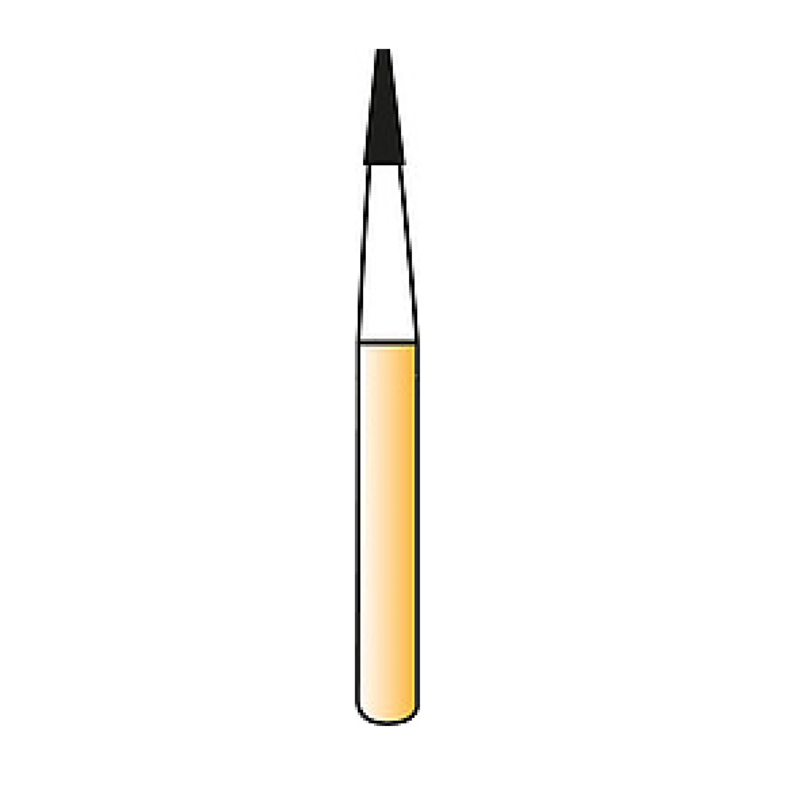 Alpen Carbide Trimming & Finishing Bur, 12-Blade, Tapered, Friction Grip, #7214, 1.2 mm Diameter, 5/Pkg - Alpen&reg; Trimming & Finishing Burs - 12-Blade - #7214 - Image 1