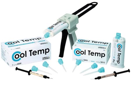 Cool Temp Natural Automix Temporary Crown & Bridge Material, Bis-Acrylic Resin, Shade A2, 50 ml Cartridge with 10 Mixing Tips, Refill, C5805 thumbnail 2
