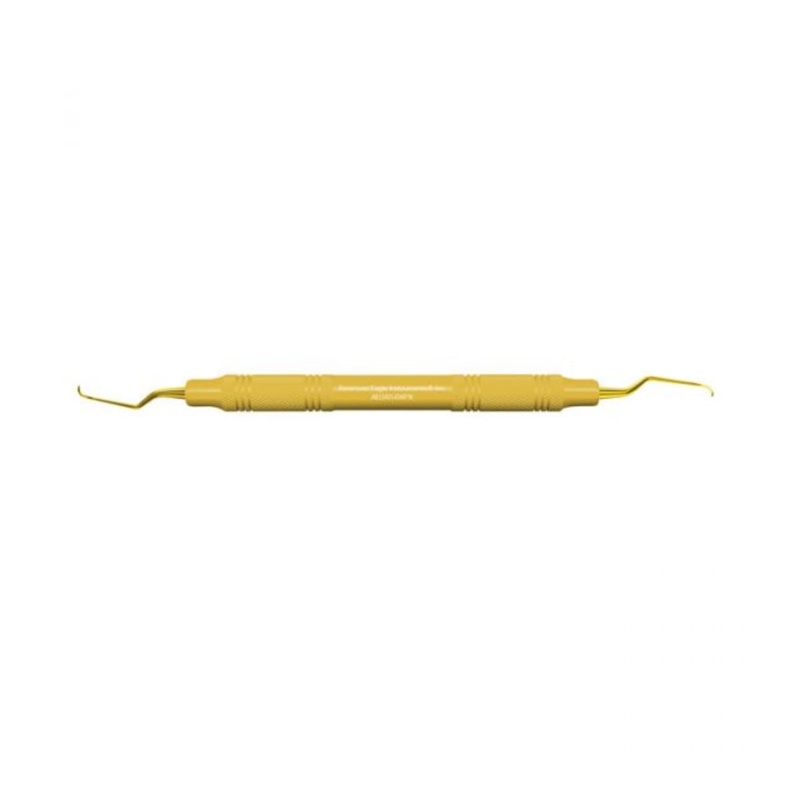 American Eagle Gracey +3 Access Curette 5-6, 3/8" EagleLite Resin Yellow Handle, AEGA5-6X thumbnail 2
