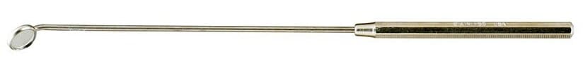 Miltex Laryngeal Mirror with Handle, #000, Stainless Steel, Autoclavable - Laryngeal Mirror w/Handle #000 - Image 1