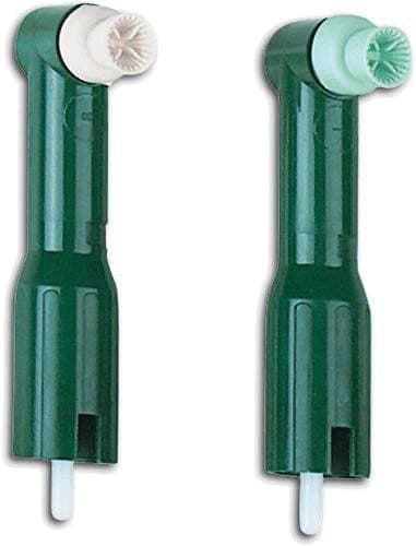 Denticator Original Green Disposable Prophy Angle, Soft Green Cup, 4-Web, Latex-Free, 90 Degree, 144/Box, 501314 thumbnail 6