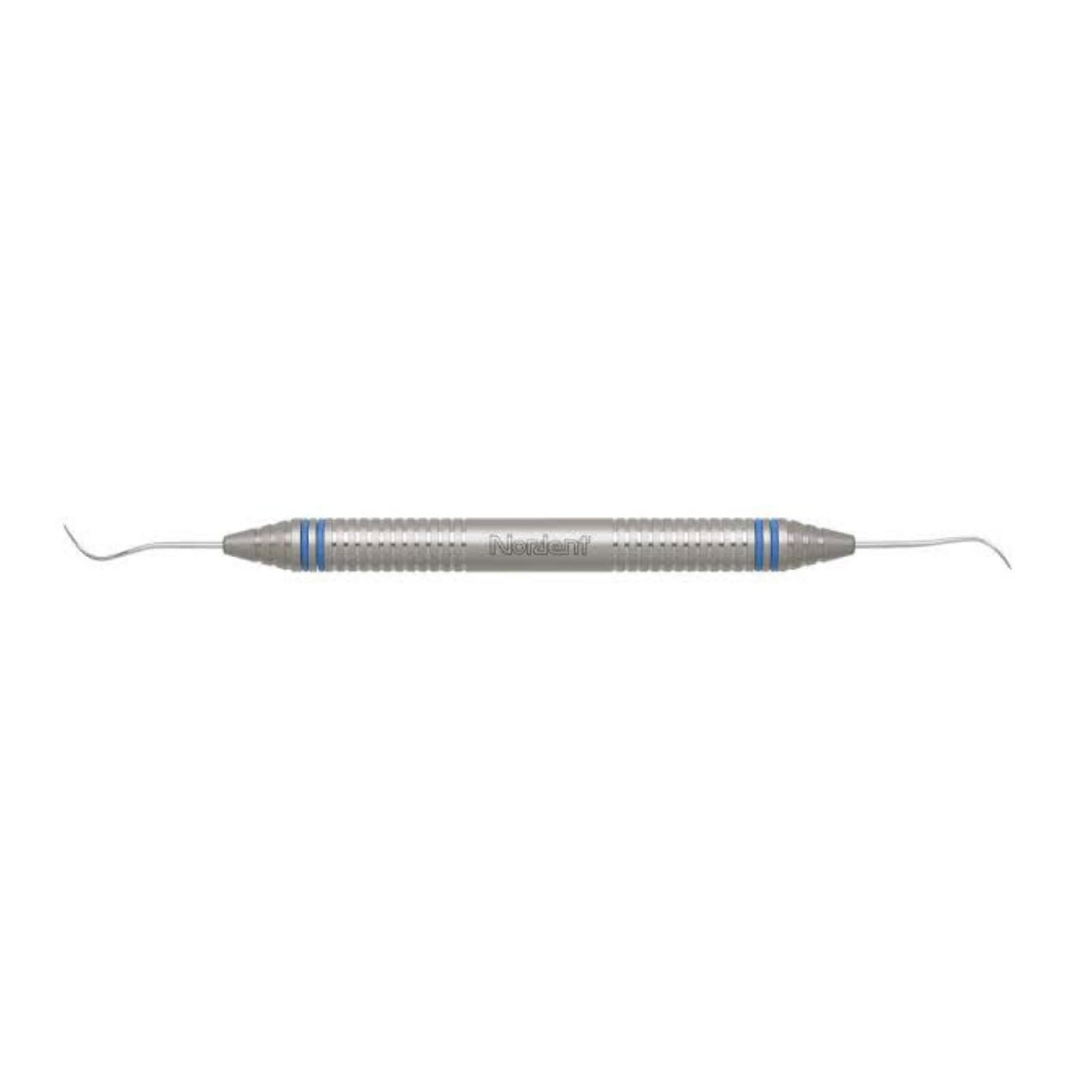 Nordent Explorer Double-Ended #3CH Cow Horn DuraLite ColorRings Handle - Explorers - Double-Ended - #3CH - DuraLite&reg; ColorRings - Image 1