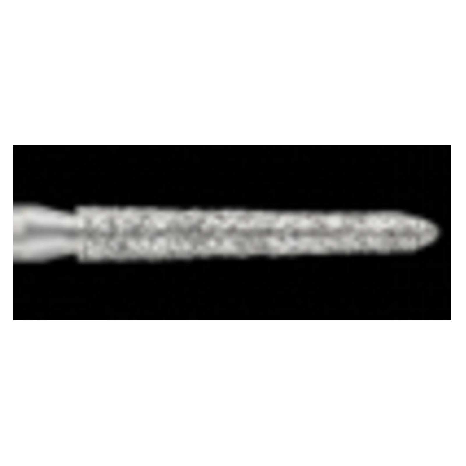 SS White Piranha Diamond Bur 879K-016M, Friction Grip, Medium Grit, Curettage, Single-Use, 25/Bx thumbnail 2