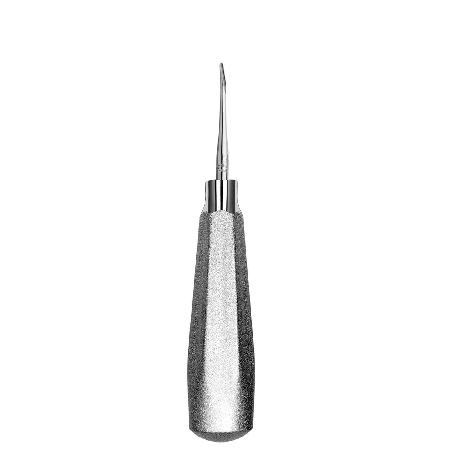 Hu-Friedy Luxating Elevator Curved 3mm Wide, #510 Large Tapered Hexagon Handle, EL3C thumbnail 3