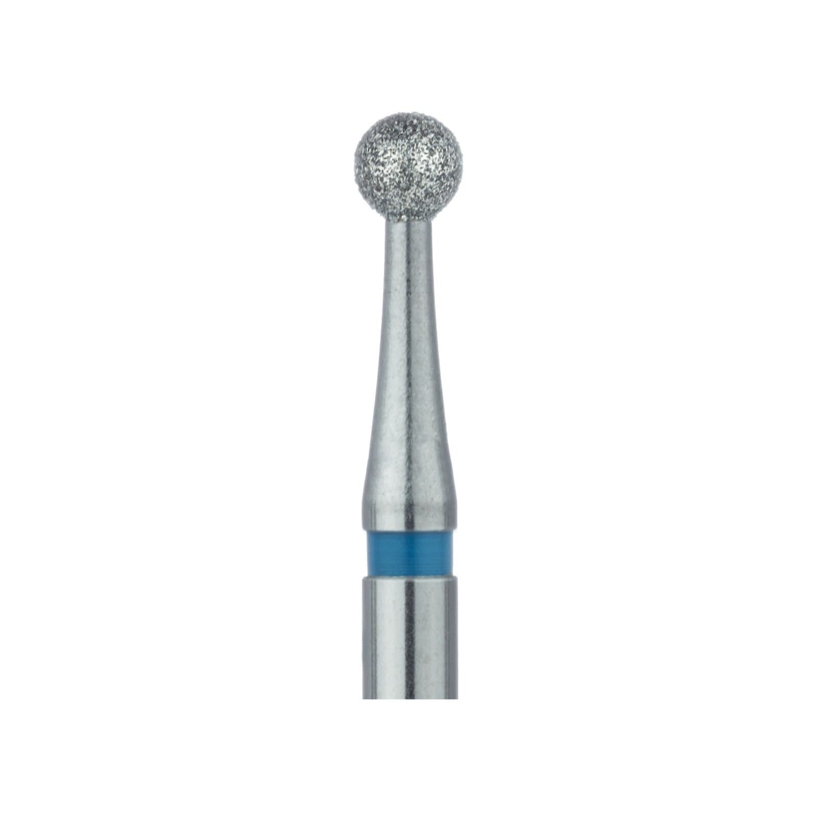 Meisinger 801-027 Medium Diamond Bur, Round, RA (Right Angle), 2.7 mm, Blue, Multi-Use, 5/Pack thumbnail 2