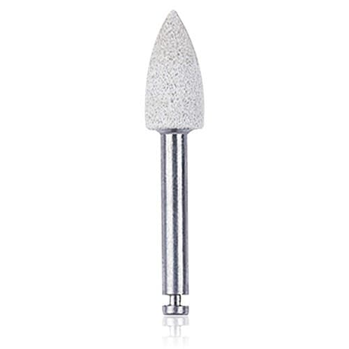 NTI Silicone Polisher, White, Flame Shape, RA (Right Angle) Latch Shank, 10/Pack, P0352 thumbnail 3