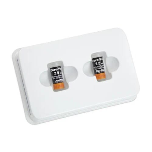 Core Post Carbon Fiber Endodontic Post, 2.0mm Diameter, 10/Pack - Core Post Carbon 2.0mm Pack of 10 - Image 1