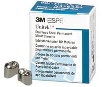 3M Unitek Stainless Steel Permanent Molar Crown, Upper Right First Molar, Size 2 (2UR), 5/Box, 900322 thumbnail 8
