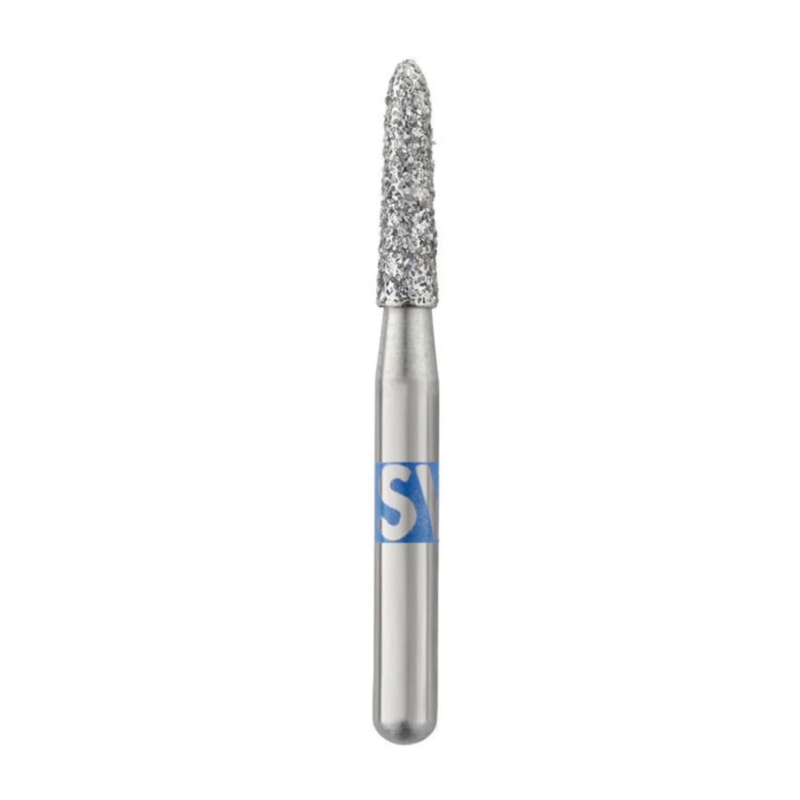 SS White Revelation Diamond Bur 877K-016M, Friction Grip, Medium Curettage, 5/Pk thumbnail 2