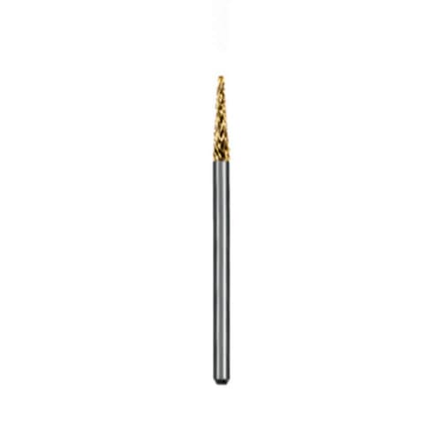 Goldies Carbide Bur D-6, Diamond Cut, Titanium Nitride Coated, Handpiece (HP) 3/32" (2.35mm) Shank, 1/Pk, 8304 thumbnail 2
