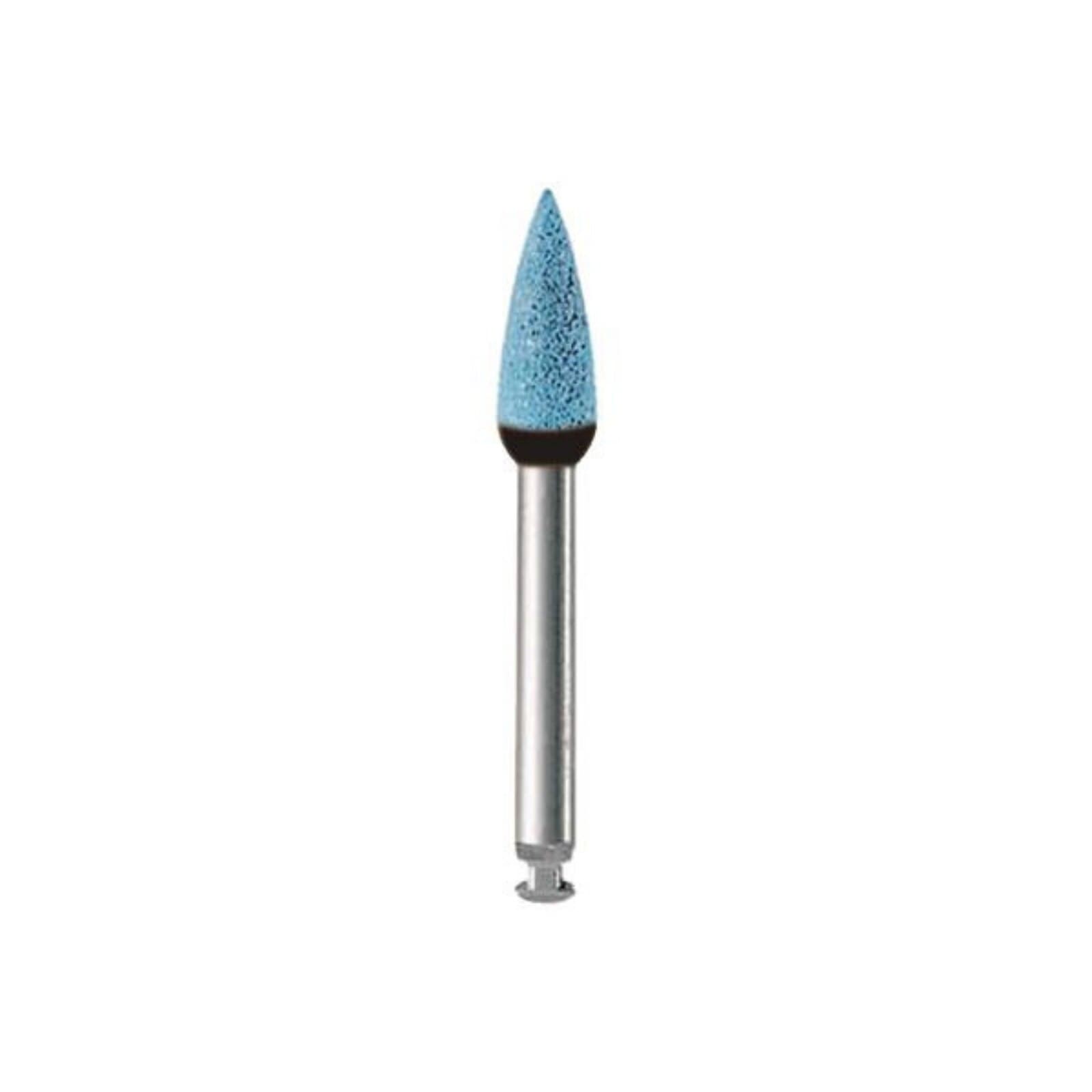 Coltene Alpen Ceramic Plus Polisher, Flame Shape, Fine Grit, HP Shank, 5/Pkg, Ref 230333HP thumbnail 2