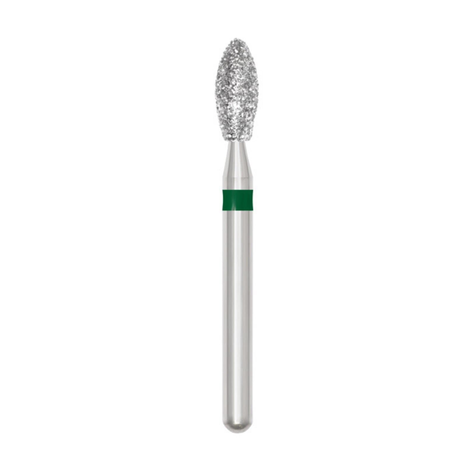Midwest Multi-Use Diamond Bur FG 368-016C, Coarse Grit, Football Shape, 1.6 mm Diameter, 3.3 mm Length, 5/Pk, 471411 thumbnail 2