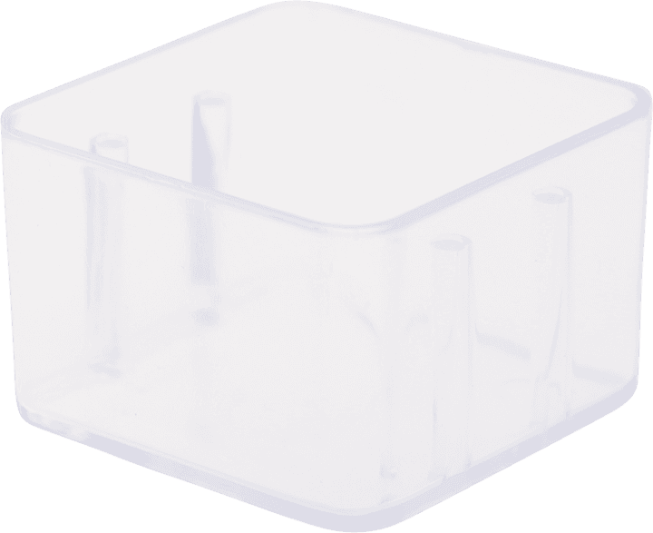Zirc 8-Hole Magnetic Bur Block Cover, 1" High, Clear, 1/Pk, 50Z401 thumbnail 8