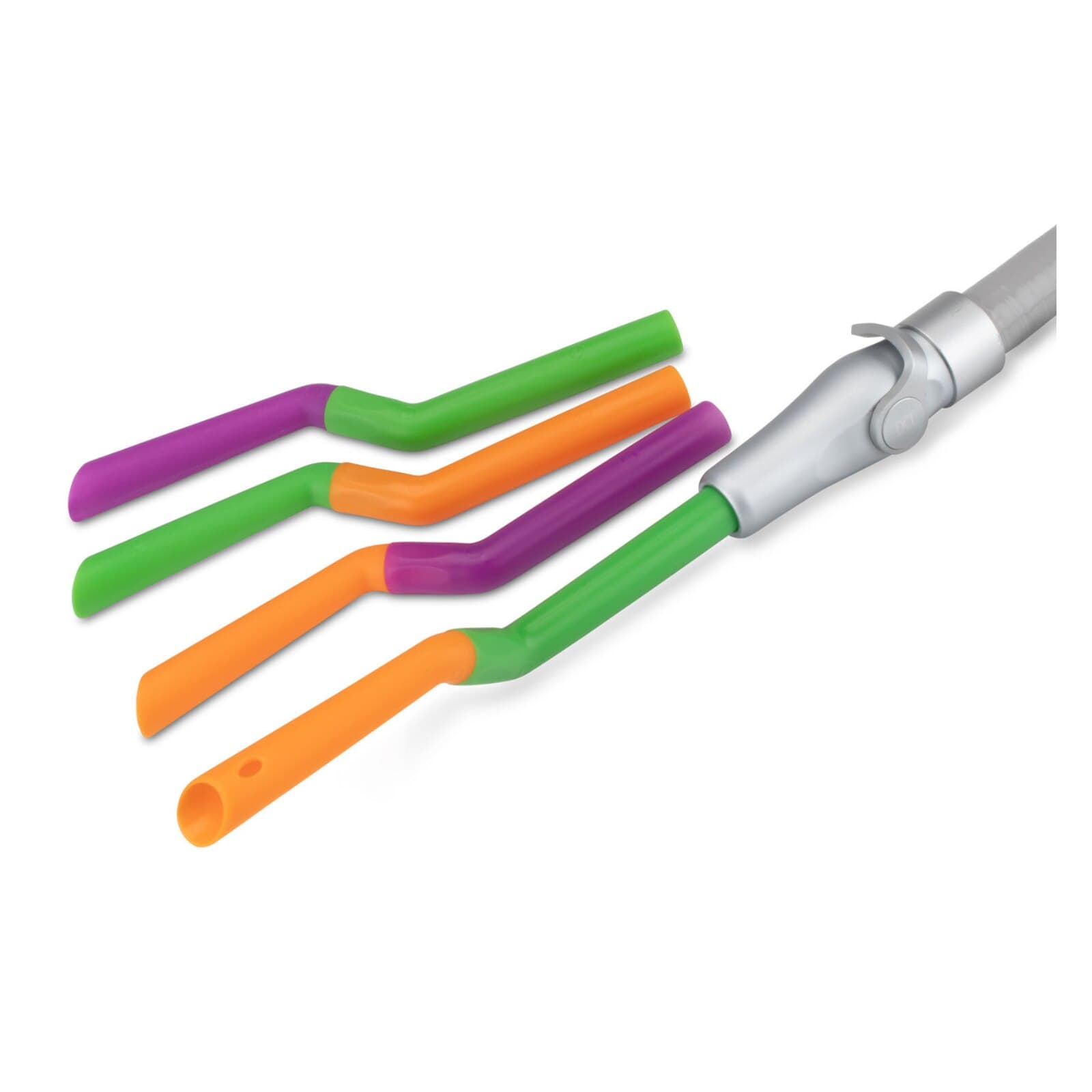Angle-Ease Colorz Adjustable HVE Tips, Assorted Neon Colors, 50/Pack thumbnail 2