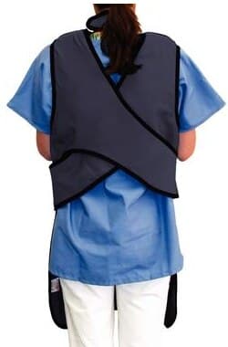Kerr TotalCare Lead-Free Operator X-Ray Apron, 0.5 mm, Charcoal, 31392 thumbnail 3