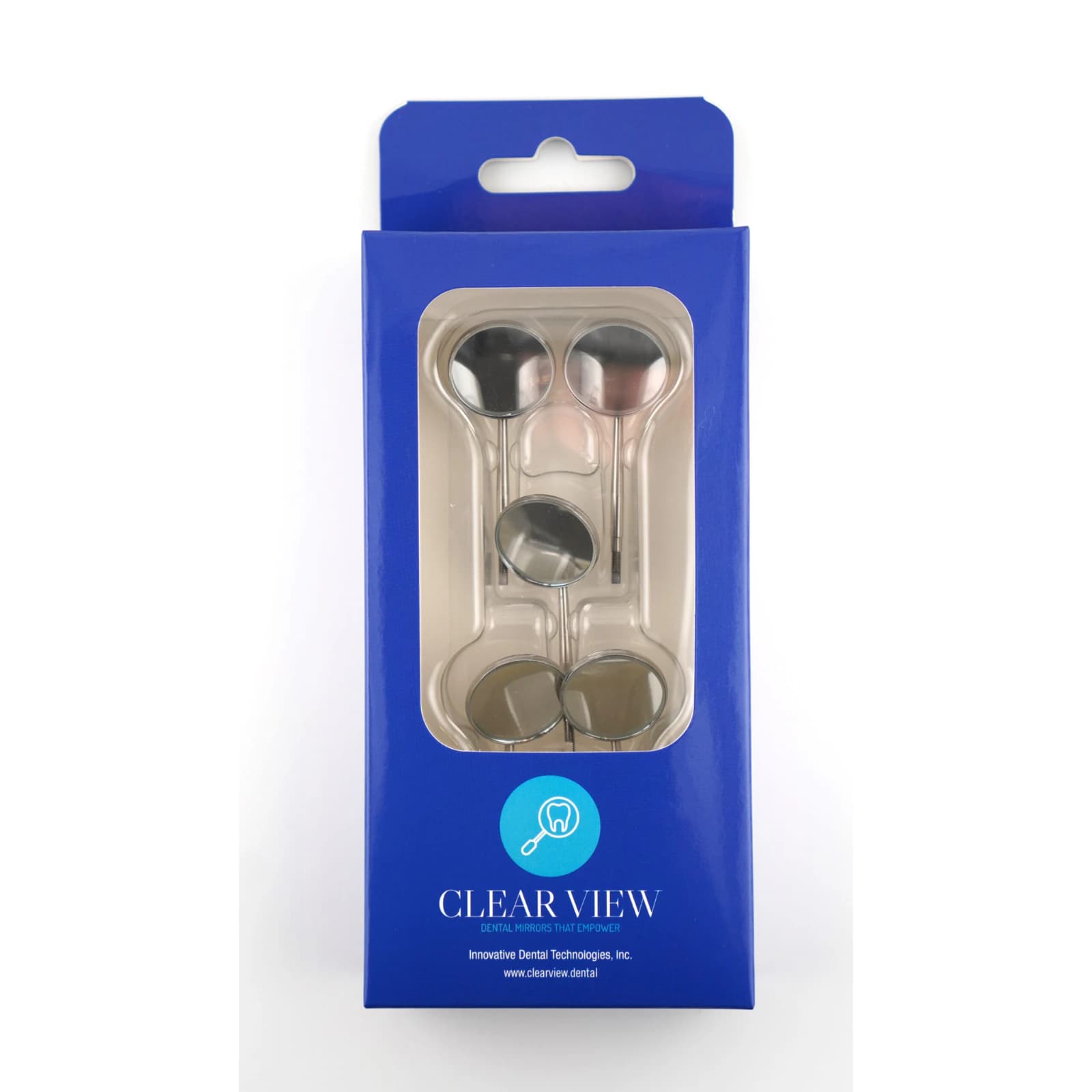 Clear View Aspirating Mirror with Accu-Channel, 5/Pack - Clear View Mirrors 5/Pk - Image 1