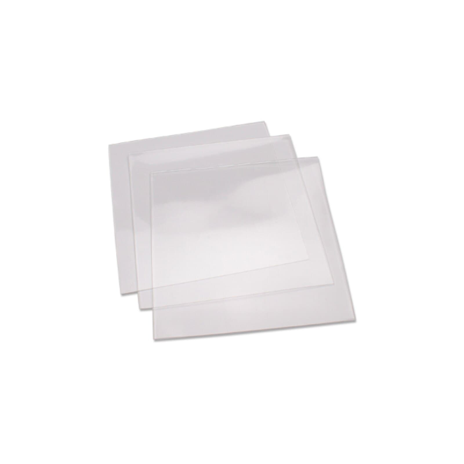 Perfecta Tray Material, Clear, 0.040" x 5" x 5", 25 Sheets/Box, #4008305 thumbnail 4